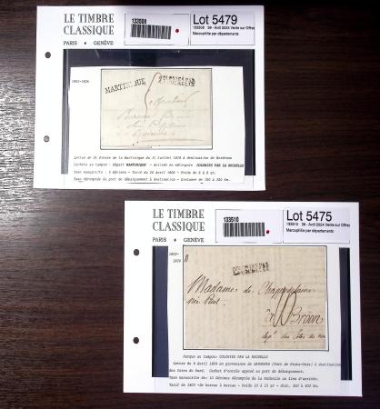 CHARENTE INFERIEURE 1783-1876, Excellente base pour
