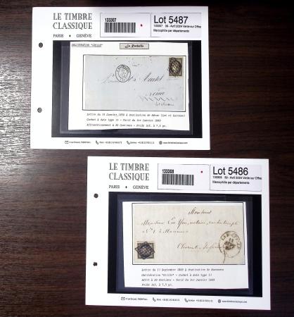 CHARENTE INFERIEURE 1783-1876, Excellente base pour