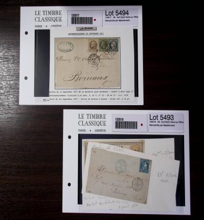 CHARENTE INFERIEURE 1783-1876, Excellente base pour