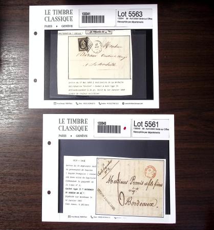 CHARENTE INFERIEURE 1783-1876, Excellente base pour