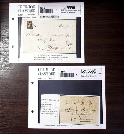 CHARENTE INFERIEURE 1783-1876, Excellente base pour