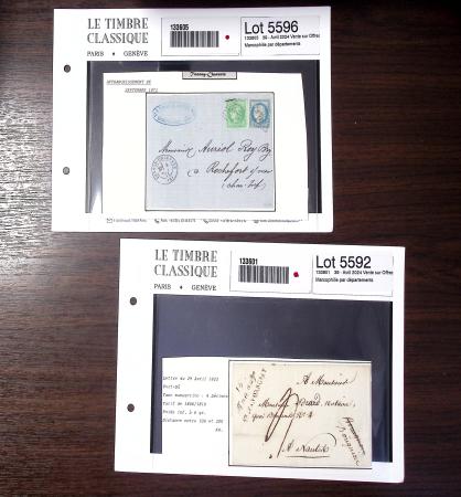 CHARENTE INFERIEURE 1783-1876, Excellente base pour