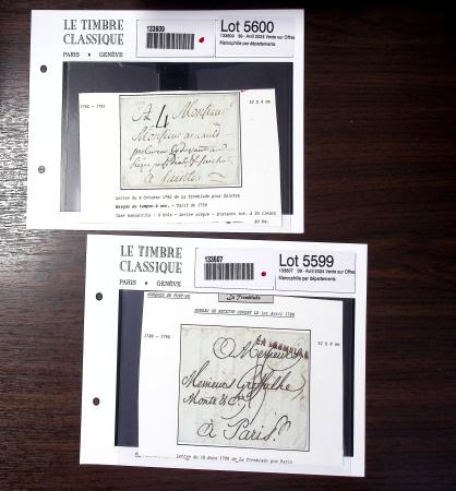 CHARENTE INFERIEURE 1783-1876, Excellente base pour