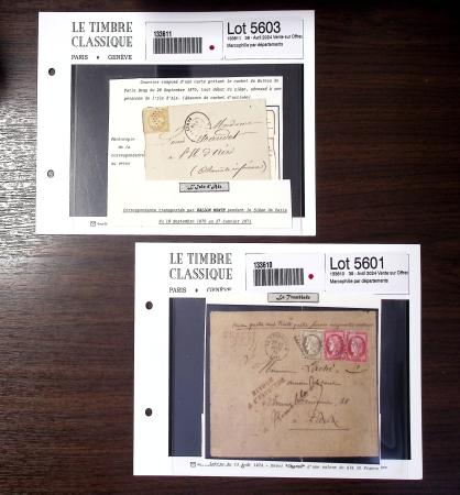 CHARENTE INFERIEURE 1783-1876, Excellente base pour