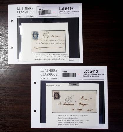CHARENTE INFERIEURE 1783-1876, Excellente base pour