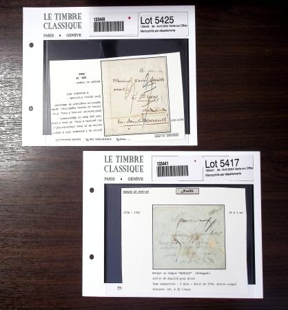 CHARENTE INFERIEURE 1783-1876, Excellente base pour