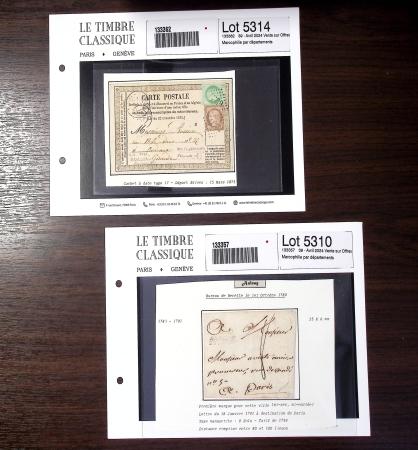CHARENTE INFERIEURE 1783-1876, Excellente base pour