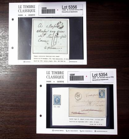CHARENTE INFERIEURE 1783-1876, Excellente base pour