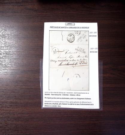 CHARENTE INFERIEURE 1783-1876, Excellente base pour