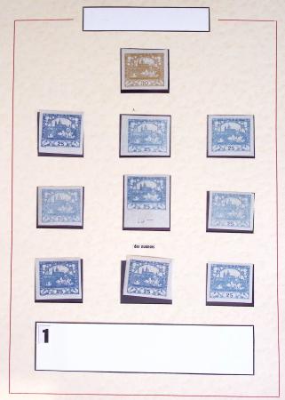 1919-80 Small exhibition collection showing some specialisation