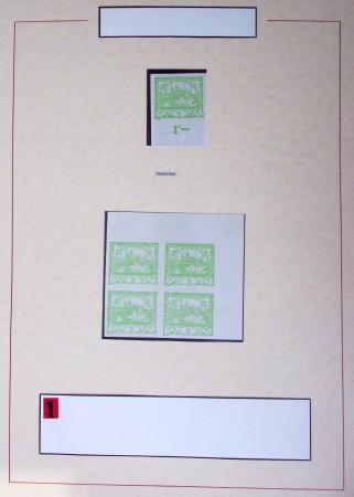 1919-80 Small exhibition collection showing some specialisation