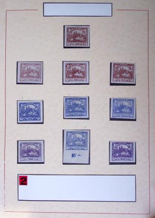 1919-80 Small exhibition collection showing some specialisation