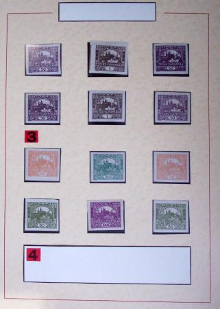 1919-80 Small exhibition collection showing some specialisation