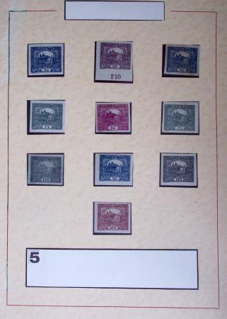 1919-80 Small exhibition collection showing some specialisation