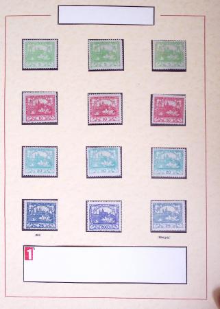 1919-80 Small exhibition collection showing some specialisation