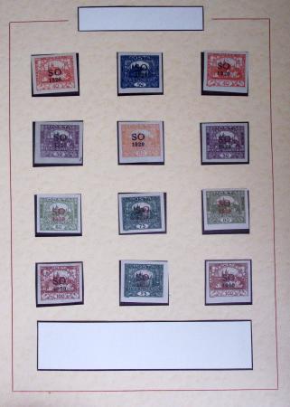 1919-80 Small exhibition collection showing some specialisation