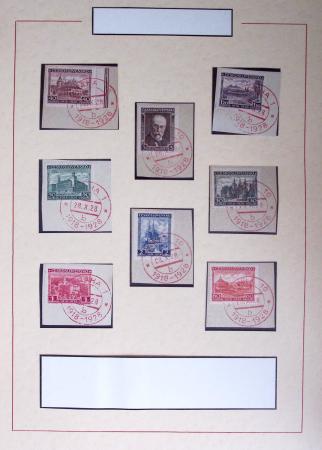 1919-80 Small exhibition collection showing some specialisation
