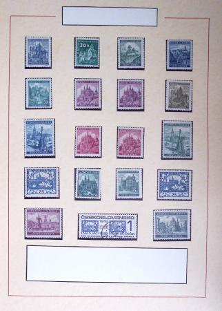 1919-80 Small exhibition collection showing some specialisation