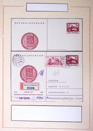 1919-80 Small exhibition collection showing some specialisation