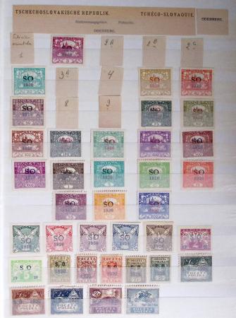 1919-80 Small exhibition collection showing some specialisation