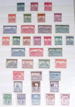 1919-80 Small exhibition collection showing some specialisation