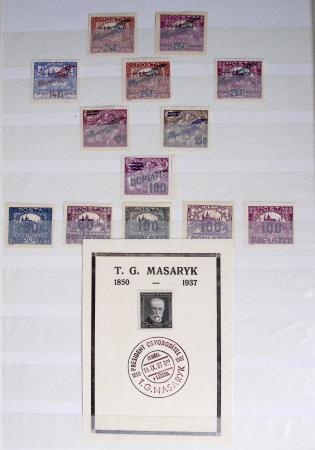 1919-80 Small exhibition collection showing some specialisation