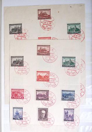 1919-80 Small exhibition collection showing some specialisation