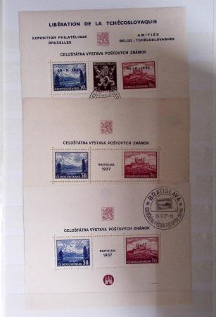 1919-80 Small exhibition collection showing some specialisation