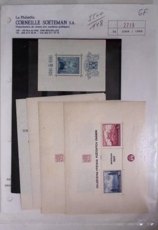 1919-80 Small exhibition collection showing some specialisation