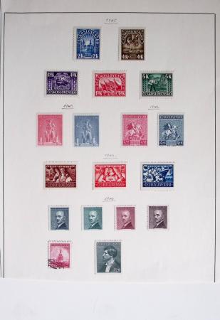 1919-80 Small exhibition collection showing some specialisation