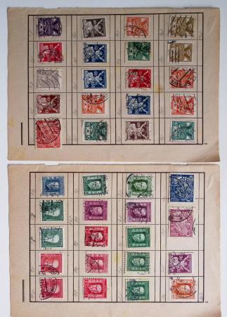 1919-80 Small exhibition collection showing some specialisation