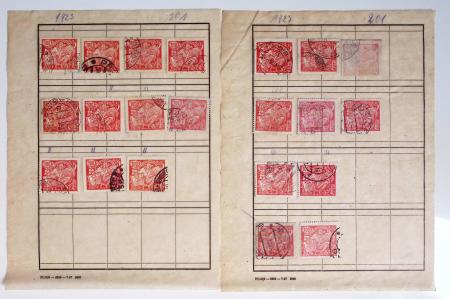 1919-80 Small exhibition collection showing some specialisation