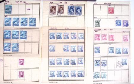 1919-80 Small exhibition collection showing some specialisation
