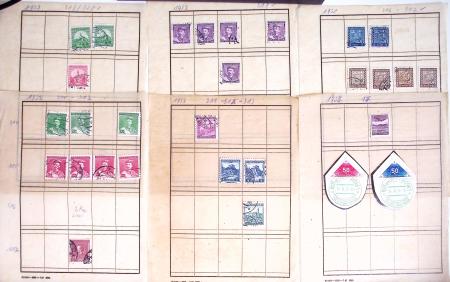 1919-80 Small exhibition collection showing some specialisation