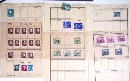 1919-80 Small exhibition collection showing some specialisation
