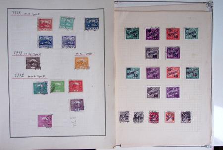 1919-80 Small exhibition collection showing some specialisation