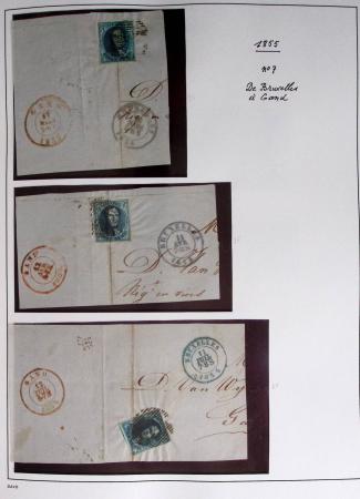 1849-2014 Attractive and extensive collection of Belgium