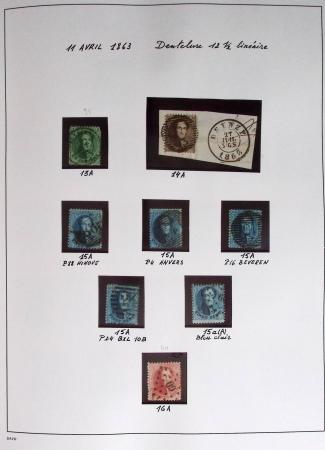 1849-2014 Attractive and extensive collection of Belgium