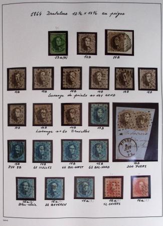 1849-2014 Attractive and extensive collection of Belgium