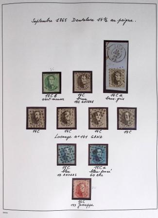 1849-2014 Attractive and extensive collection of Belgium