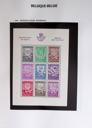 1849-2014 Attractive and extensive collection of Belgium