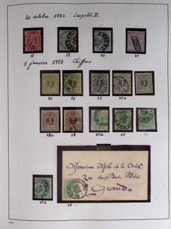 1849-2014 Attractive and extensive collection of Belgium