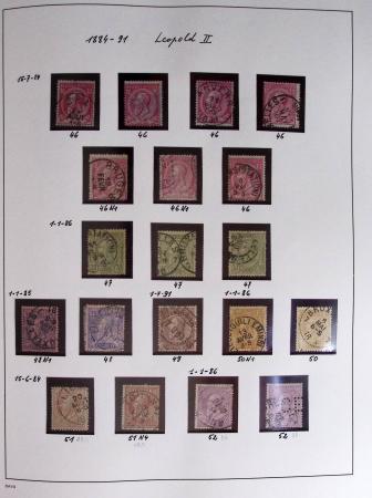 1849-2014 Attractive and extensive collection of Belgium