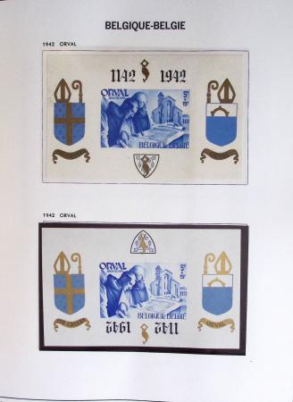 1849-2014 Attractive and extensive collection of Belgium