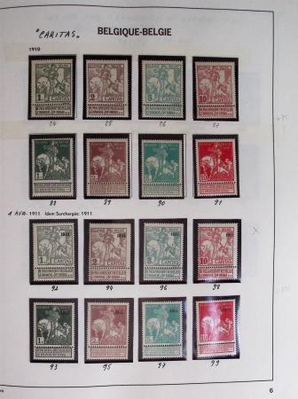 1849-2014 Attractive and extensive collection of Belgium