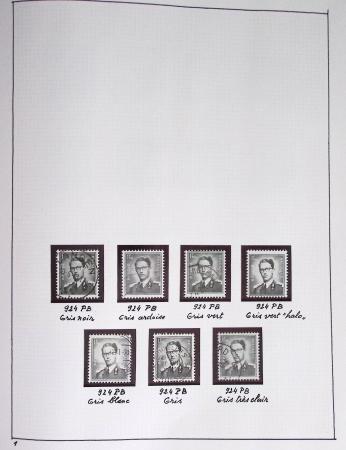 1849-2014 Attractive and extensive collection of Belgium