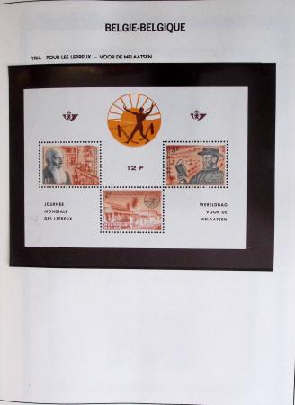 1849-2014 Attractive and extensive collection of Belgium