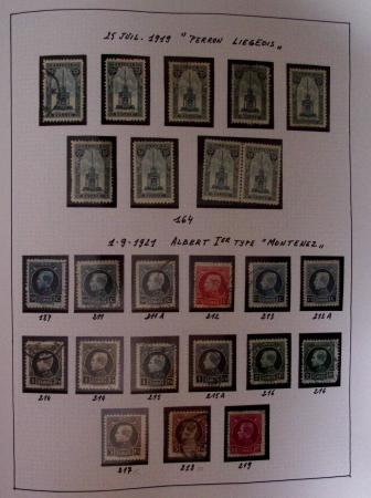 1849-2014 Attractive and extensive collection of Belgium