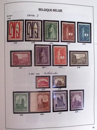 1849-2014 Attractive and extensive collection of Belgium