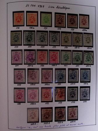 1849-2014 Attractive and extensive collection of Belgium